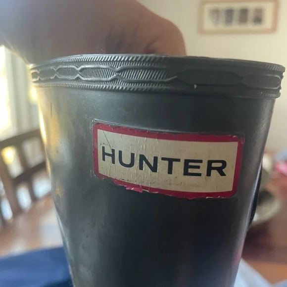 Women's Hunter Green Rain Boots Size 6 fall waterproof farmhouse western - Picture 8 of 8